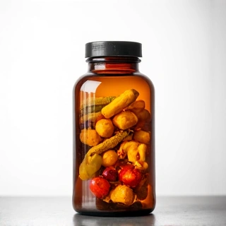 Premium Men's Multivitamin supplement bottle